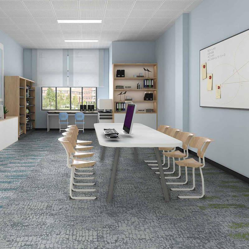 british carpet mills tornado 4 carpet tiles in meeting room