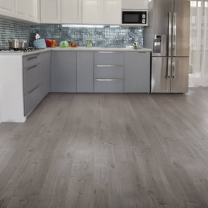 QS Pulse Cotton Oak Cozy Grey Kitchen
