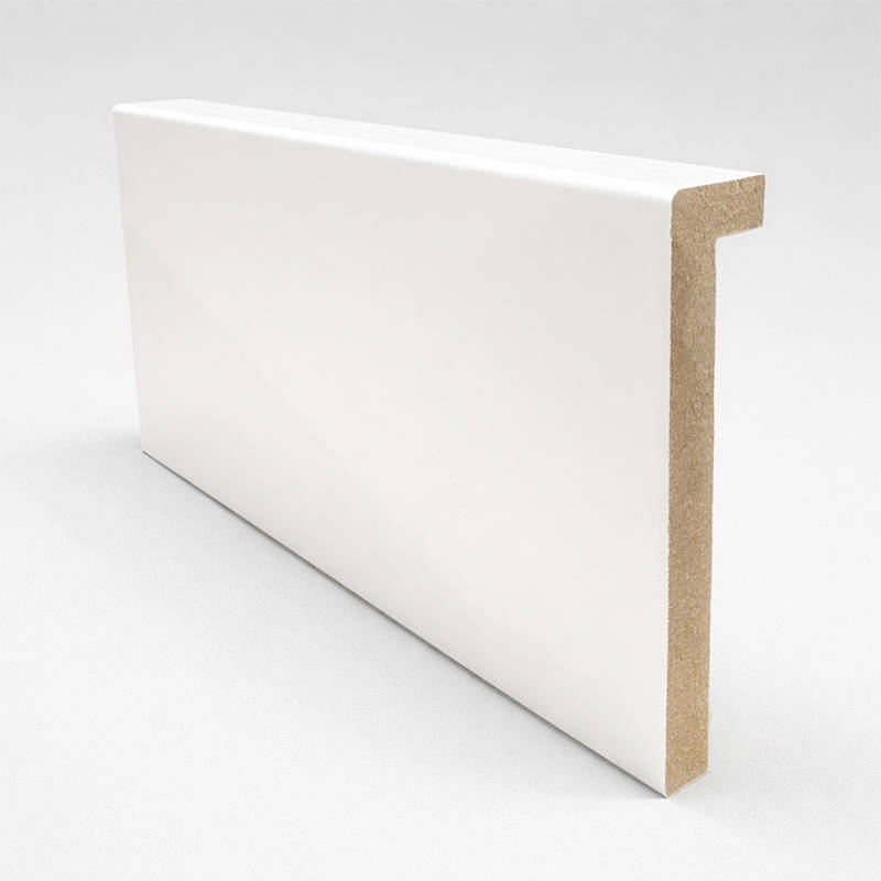 White Foiled Lacqured L Cover Skirtings