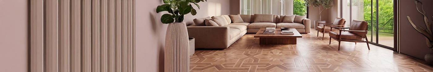 Chelsea Square Art Mosaic Cinnamon