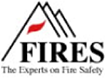 white red and black fires logo