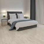 QS Balance Canyon Oak Beige Vinyl Click Bedroom Interior