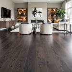 SH Black 08 Engineered Wood Flooring Decorum Family Room Flooring