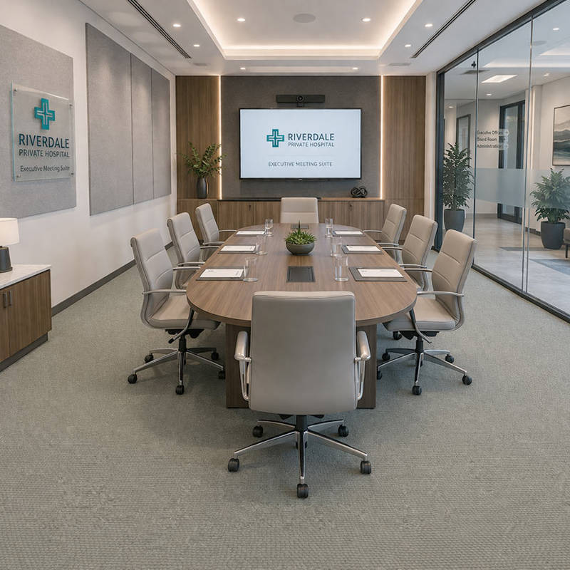 Anemone Carpet Tiles CRP BLT ANMN 05 Modern Executive Meeting Suite
