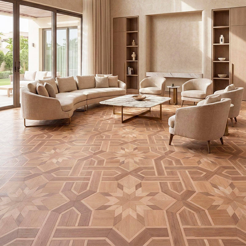RP Chelsea Square Art Mosaic Cinnamon 21 Family Room