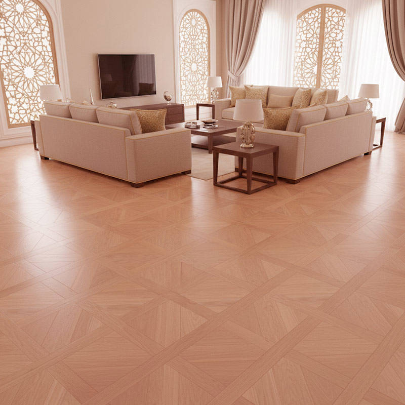 RP Chelsea Square Lush Square Cinnamon 21 Villa Majlis Parquetry Wood Flooring