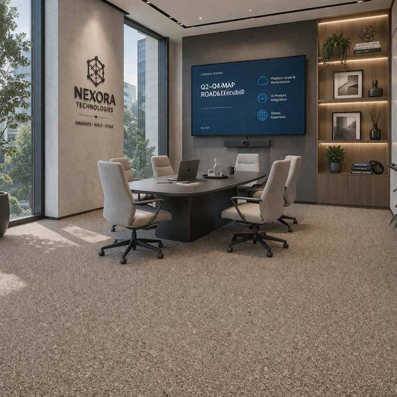 Wall To Wall Carpet Tiles CRP BLT GLOR 06 Technology Company Quiet Strategy Room