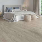 QS Pulse Cotton Oak Warm Grey Vinyl Click Flooring Livingroom