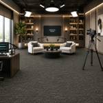 Wall To Wall Carpet Standard Carpet Branson CRP STDCRP BRNS 05 Podcast Studio
