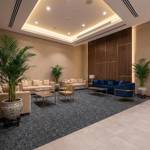 british carpet mills sky gardens 578 carpet tiles in lobby