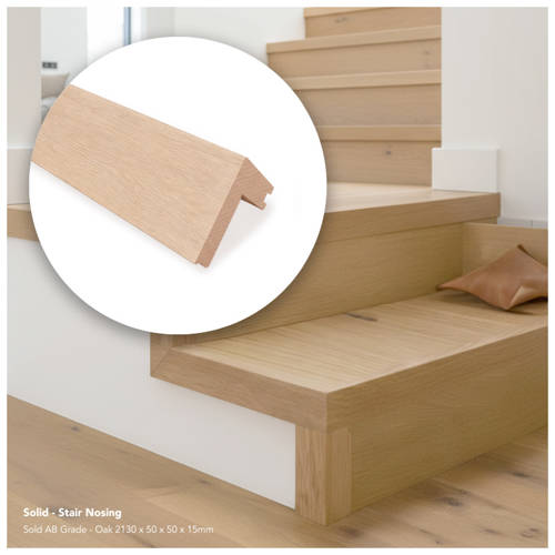 RP Solid Stair Nosing 15Mm Thumbnail