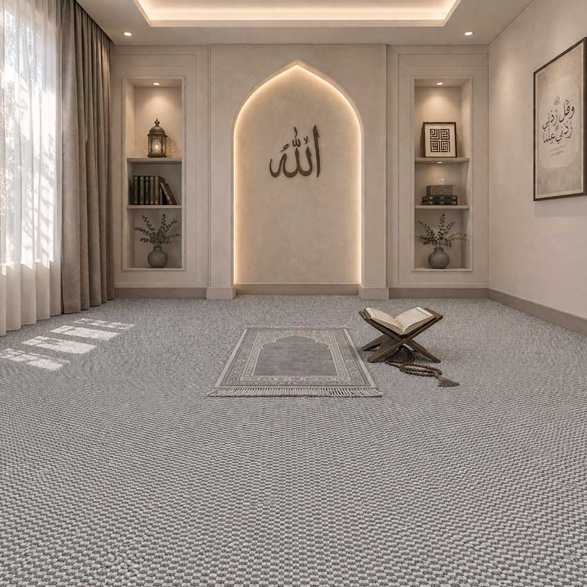 Wall To Wall Carpet For Prayer Room Interior CRP BLT ACE 01