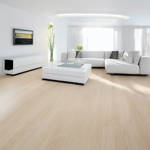 white oak gerbur wagner laminate flooring in home