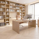 RP Boa Hybrid Herringbone Classic Ivory 06 Home Office Engineered Wood Flooring