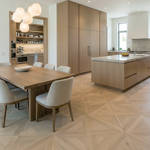 RP Chelsea Square Elegant Wave Tawny 15 Parquetry Wood Flooring Kitchen Dinning