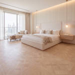 RP Chelsea Square Versailles Heather 12 Parquetry Wood Flooring Bedroom