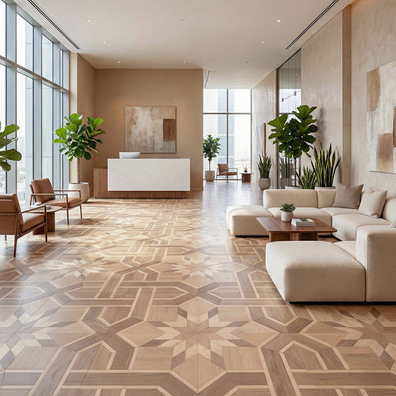 RP Chelsea Square Art Mosaic Dawn 09 Reception Waiting Area