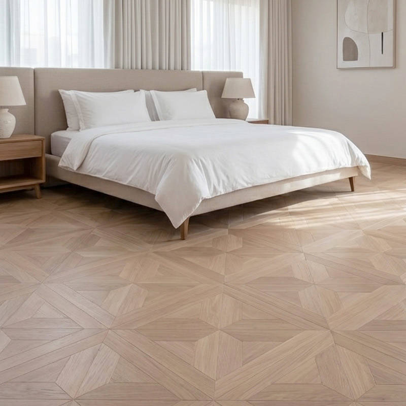 RP Chelsea Square Gilded Lines Sandcastle 10 Bedroom Parquetry Wood Flooring