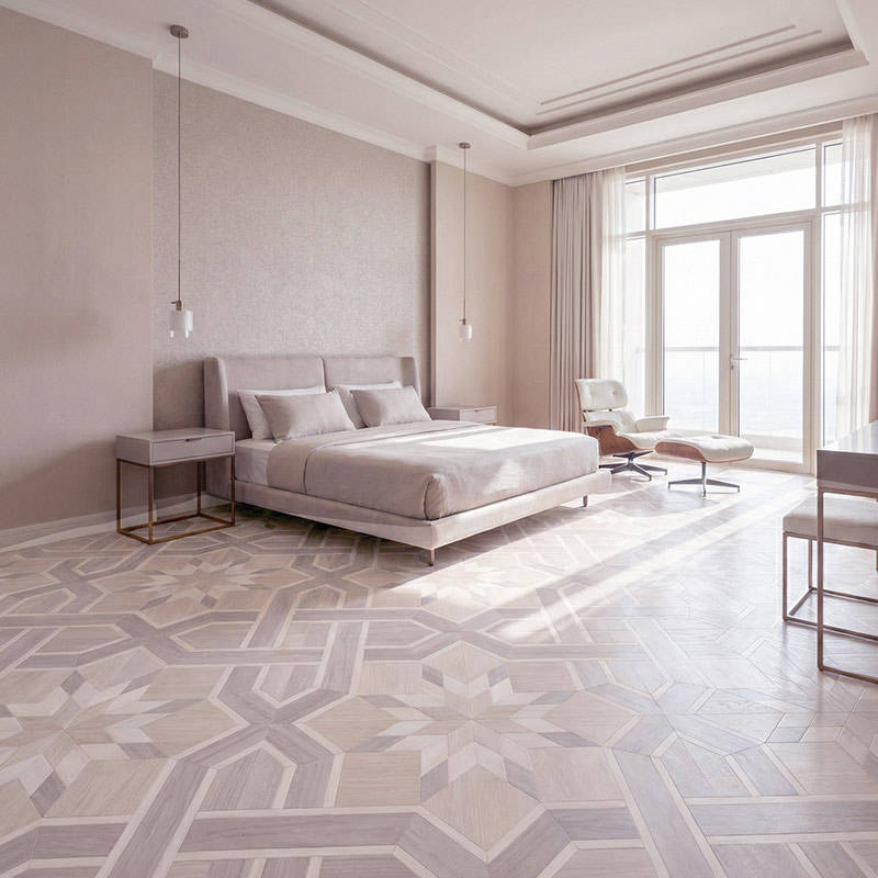 RP Chelsea Square Art Mosaic Ivory 06 Bedroom