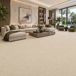 Amaryllis Carpet Tiles CRP BLT AMRS 01 Modern Villa Living Room With Garden View