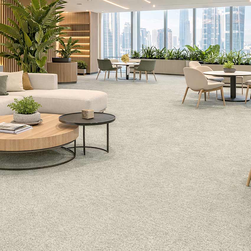 duchesse deluxe 8 wall to wall carpet in hotel lobby