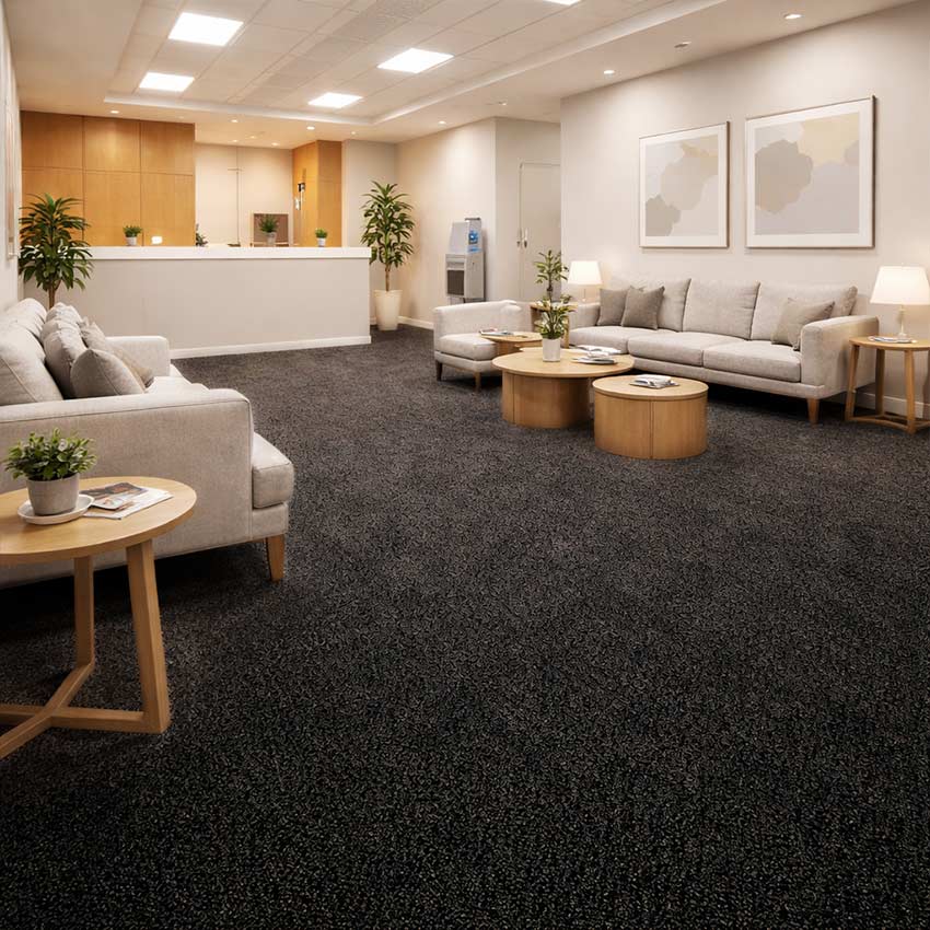 Wall To Wall Carpet For Modern Medical Clinic Waiting Area CRP BEAUL OPT 07