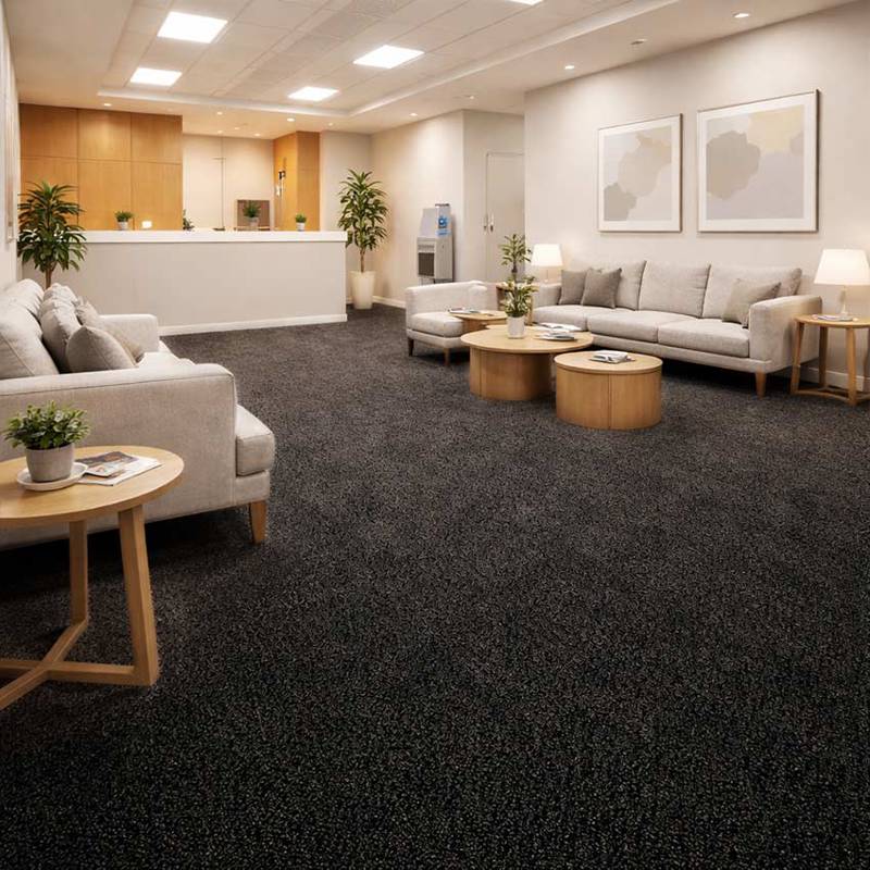 Wall To Wall Carpet For Modern Medical Clinic Waiting Area CRP BEAUL OPT 07
