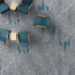british carpet mills tornado 5 carpet tiles with chair setting