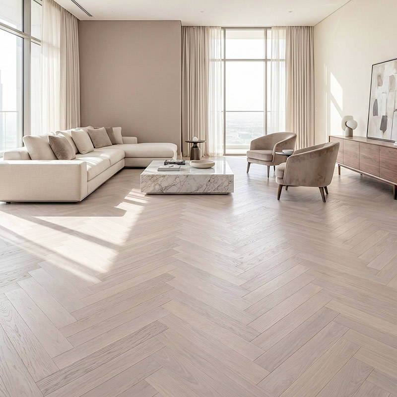 RP Herringbone Classic Tundra 08 Livingroom Engineered Wood Flooring Bedroom