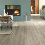saw cut oak grey quick step flooring laminate in a living space