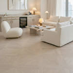 RP Chelsea Square Elegant Wave Steel 22 Guestroom Parquetry Wood Flooring