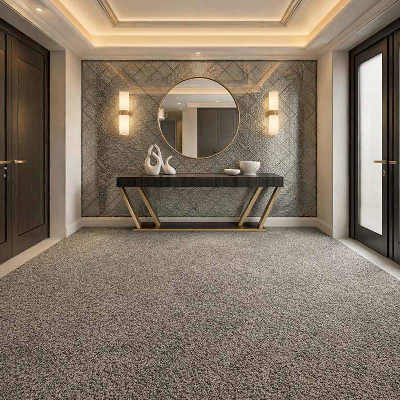 Wall To Wall Carpet For Villa Foyer With Sculptural CRP BEAUL OPT 01