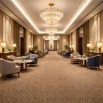 Wall To Wall Carpet For Hotel Foyer With Chandelier Glow CRP BEAUL OPT 02