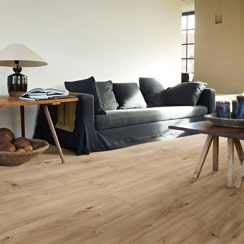 gerbur ultra garda oak laminate flooring in living space