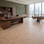 RP Chelsea Square Versailles Heather 12 Parquetry Wood Flooring Home Office