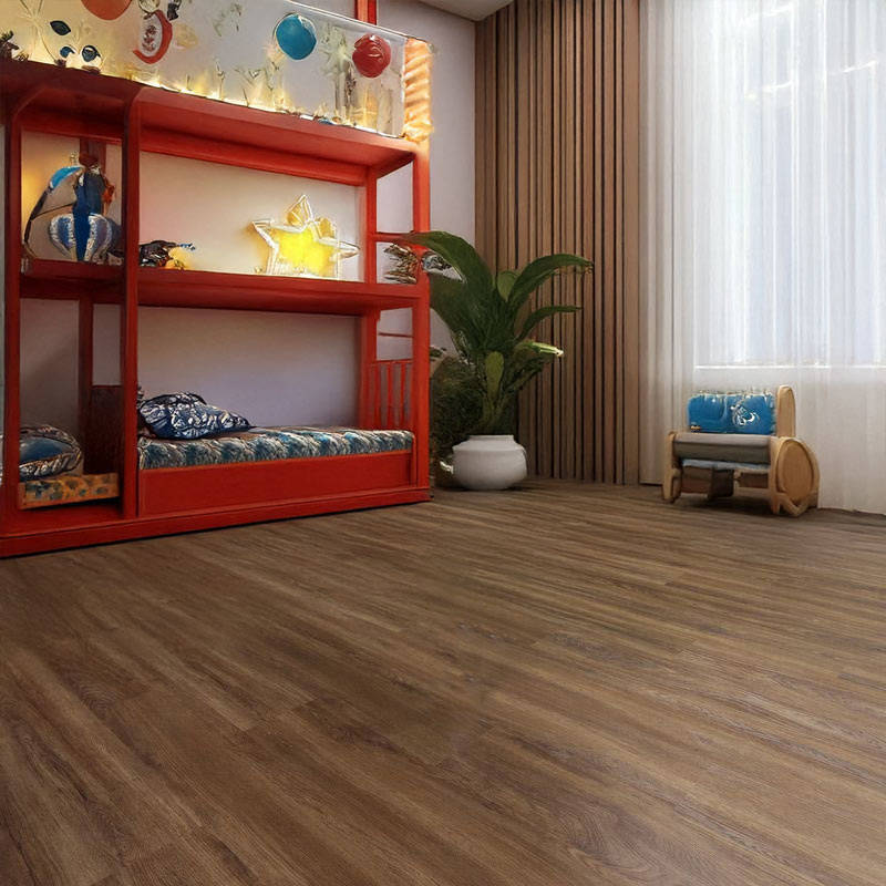 gerbur aqua click jarrah vinyl click flooring in living space