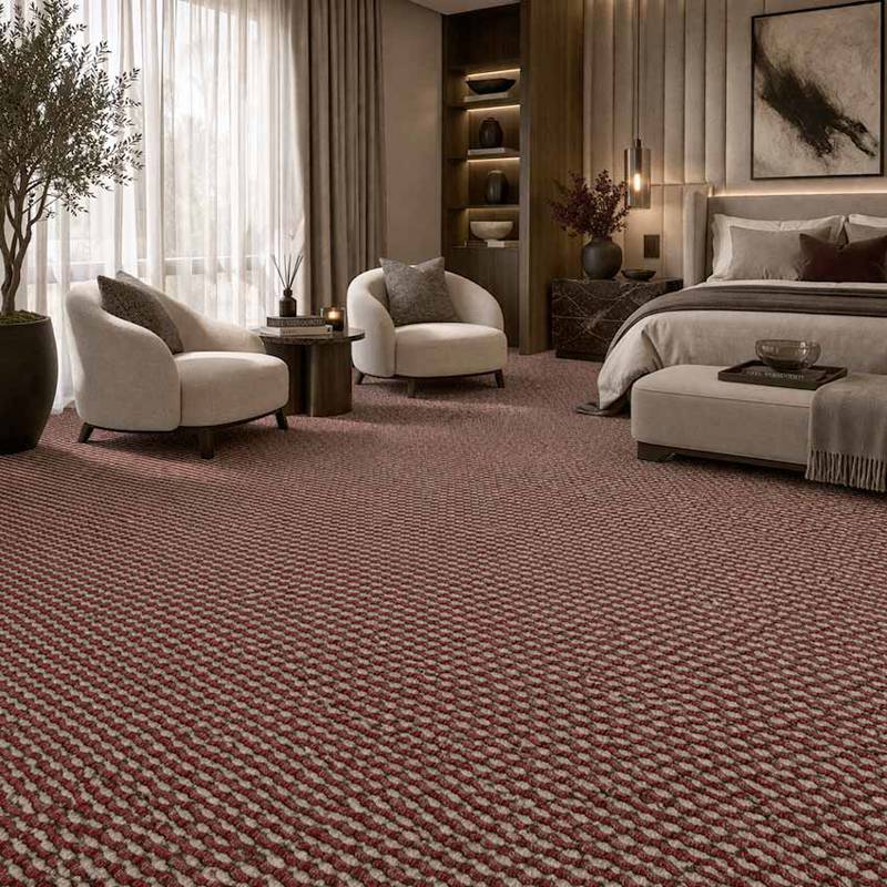 Wall To Wall Carpet Luxurious Modern Bedroom Sitting Area CRP BLT ACE 07