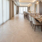 RP Chelsea Square Lush Square Steel 22 Kitchen Parquetry Wood Flooring