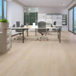 white oak gerbur wagner laminate floor in office