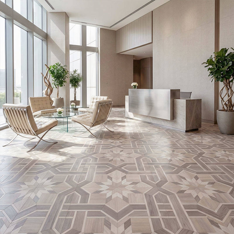 RP Chelsea Square Art Mosaic Tundra 08 Reception Waiting Area