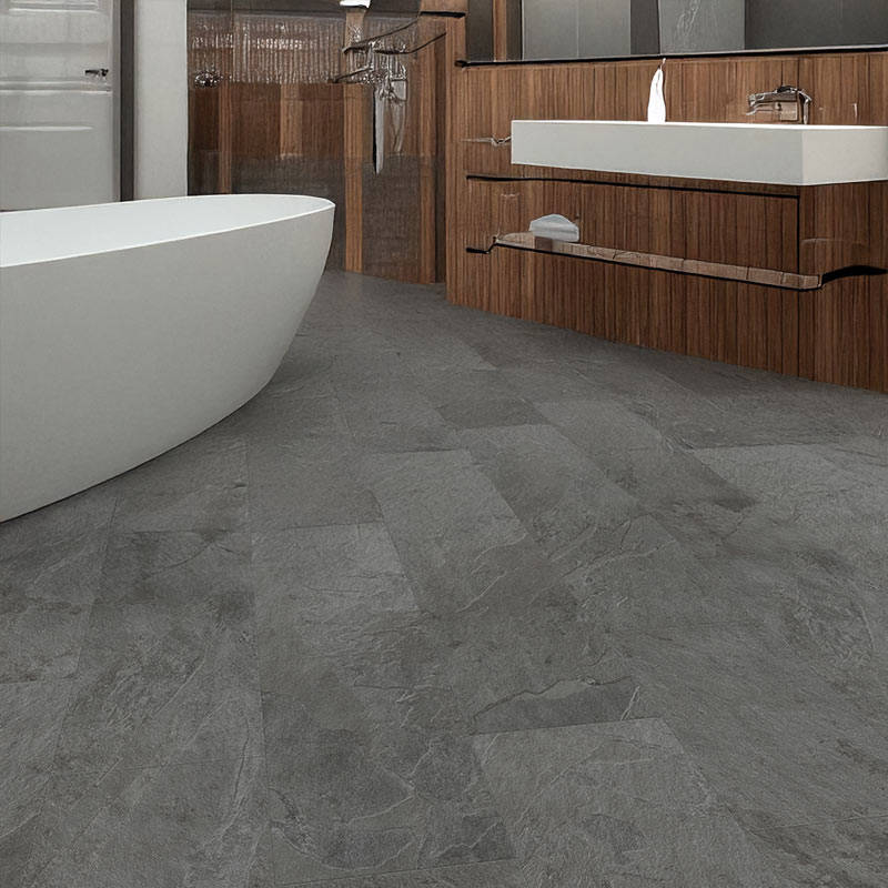QS Ambient Grey Slate Bathroom Vinyl Click