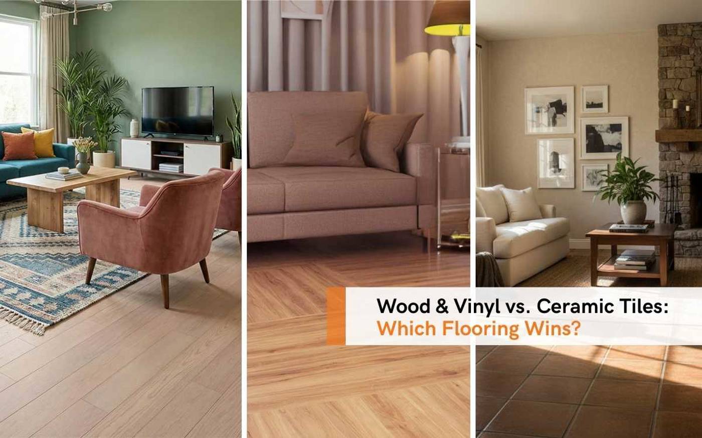 Wood And Vinyl Vs Ceramic Tiles, Which Flooring Wins