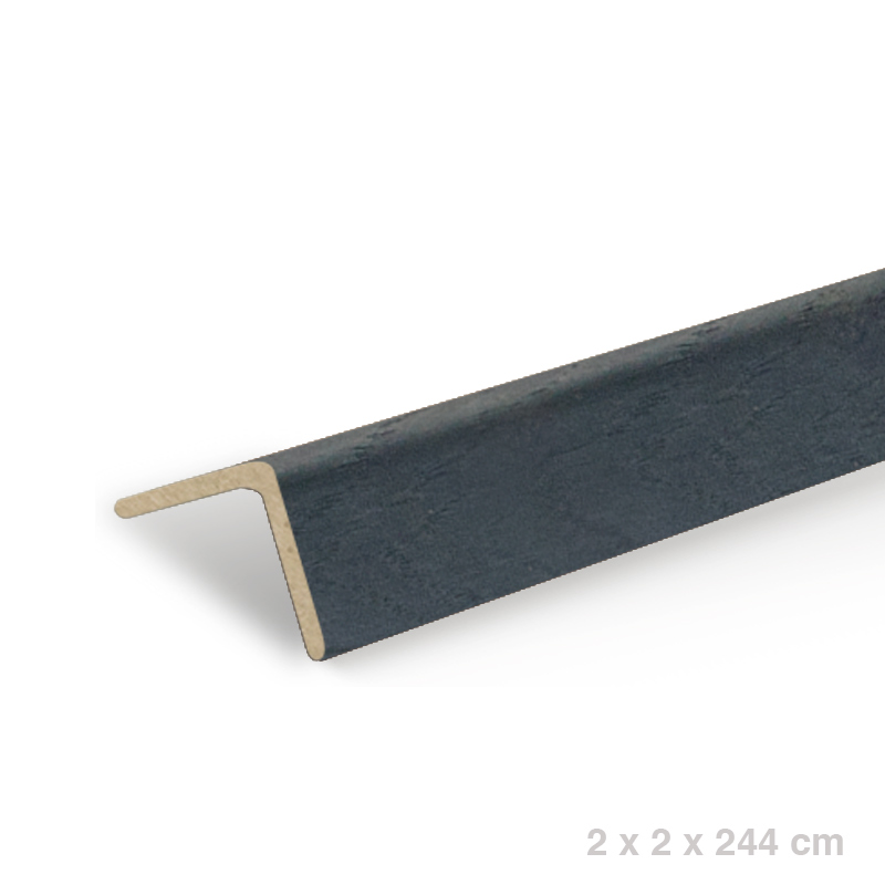 L-Angle/ Stair Nose - Fumed Charcoal