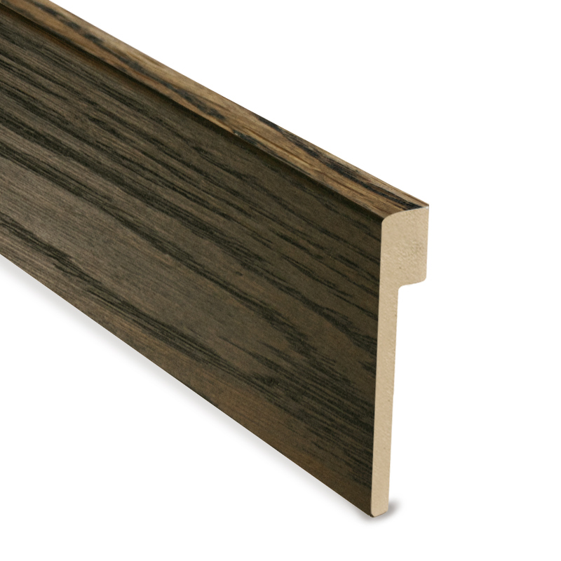 L Cover Skirting- Oak Stained Black Walnut