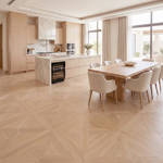 RP Chelsea Square Gilded Lines Heather 12 Kitchen Dinningroom Parquetry Wood Flooring