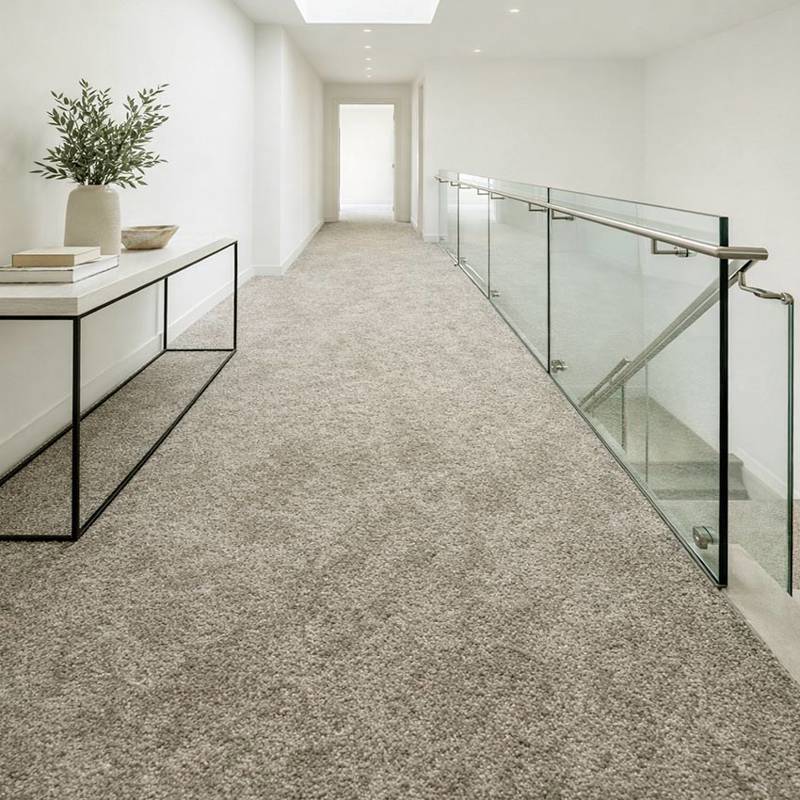 Wall To Wall Carpet For Modern Villa Hallway With Minimalist Decor CRP BEAUL FAYE 05