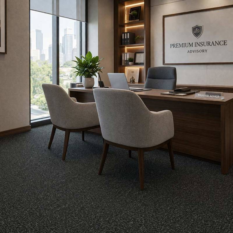 Wall To Wall Carpet Tiles Balta Goal CRP BLT GOAL 6 Insurance Advisory Consultation Room