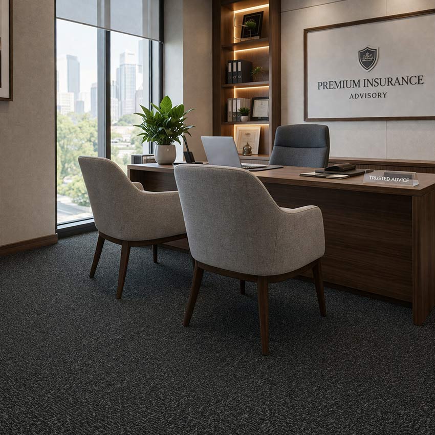 Wall To Wall Carpet Tiles Balta Goal CRP BLT GOAL 6 Insurance Advisory Consultation Room