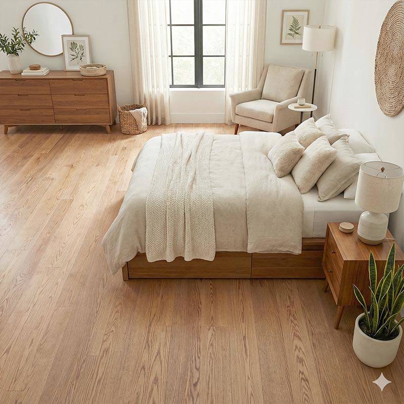 SH Castle Brown 06 Engineered Decorum Wood Flooring Bedroom Flooring