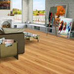 spc engage gerbur golden oak stone plastic composite flooring in studio